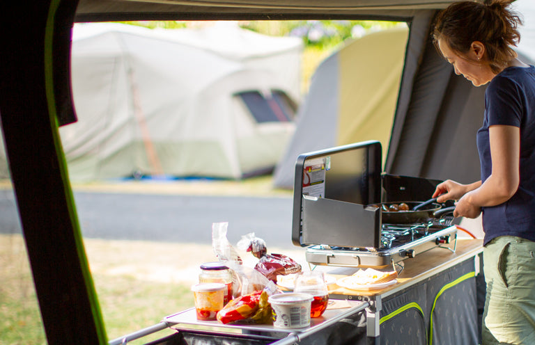 Zempire 2 Burner Deluxe Wide Stove