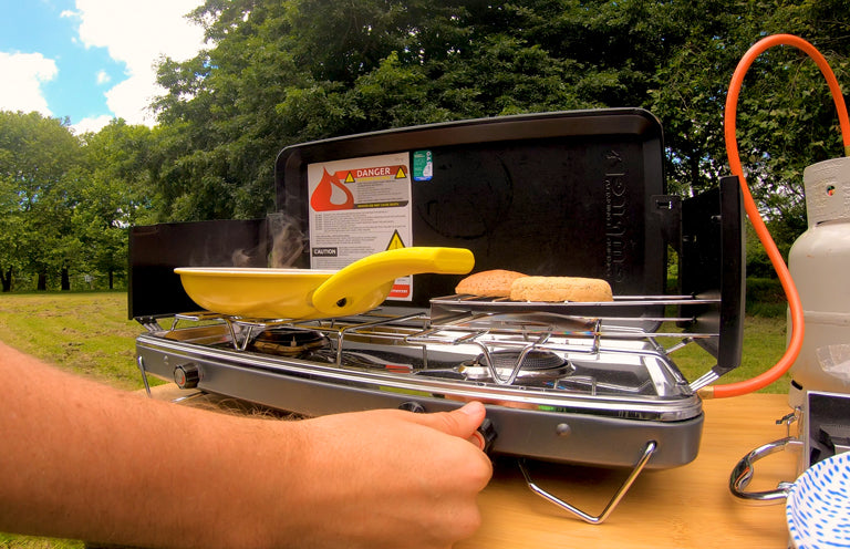 Zempire 2 Burner Deluxe Wide Stove