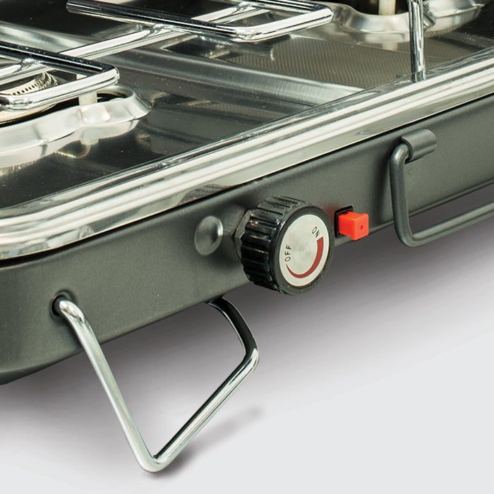 Zempire 2 Burner Deluxe Stove