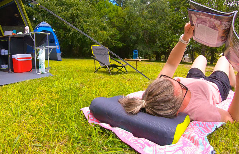 Zempire Chill Pill Self Inflating Camp Pillow V2