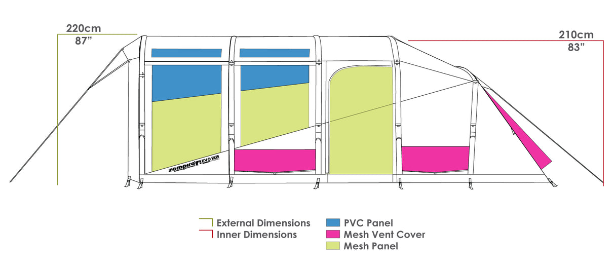Zempire Evo TL V2 Air Tent