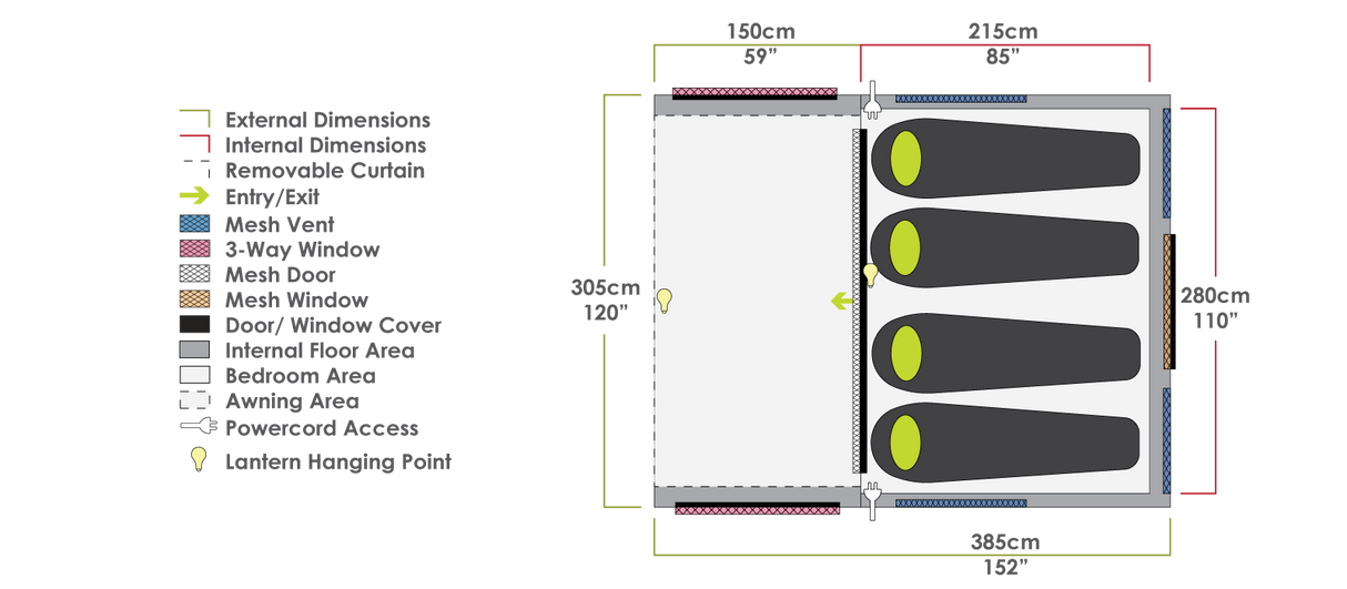 Zempire Evo TS V2 Air Tent