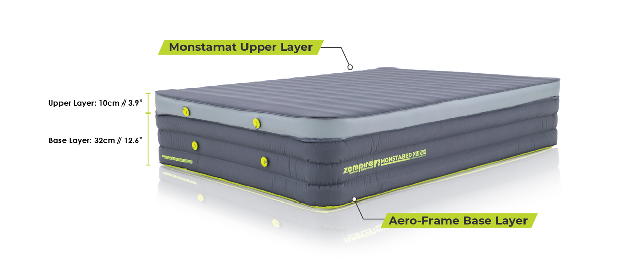 Zempire Monstabed Queen Double Width Camping Mattress
