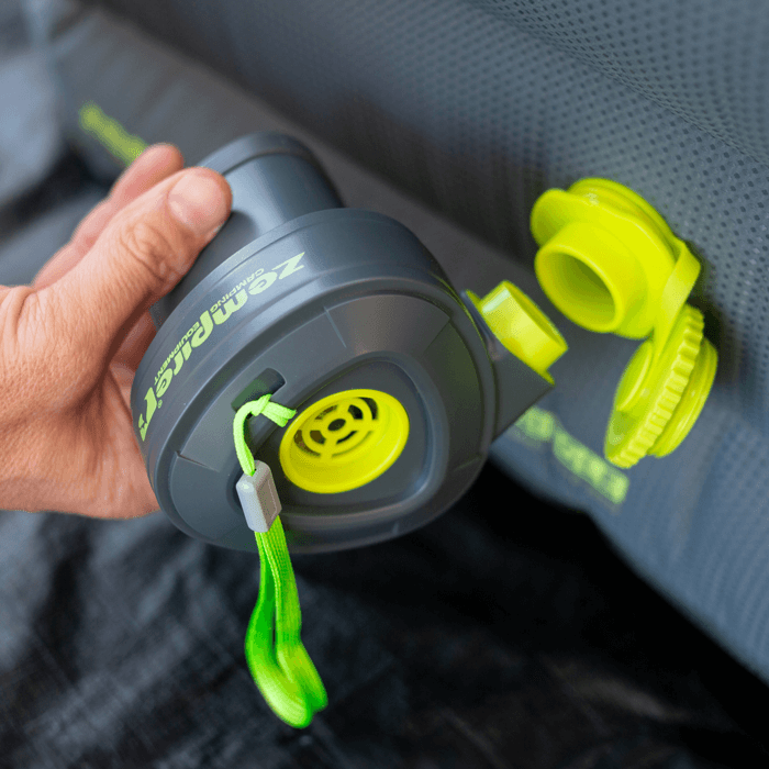 Monstapump Air Mattress Pump: Compact, Mighty, Fast Inflation/Deflation, USB-C Charging