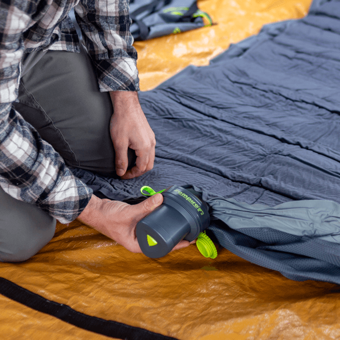 Monstapump Air Mattress Pump: Compact, Mighty, Fast Inflation/Deflation, USB-C Charging