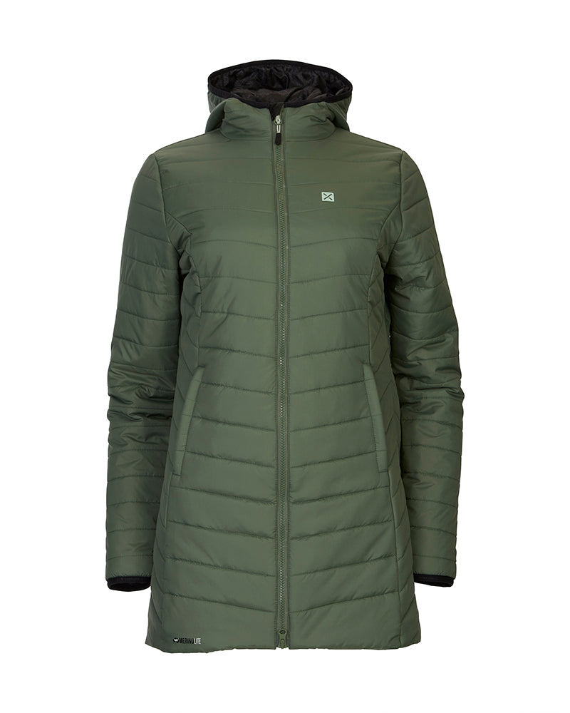 Highlander Longline Ladies Insulated Puffer Jacket