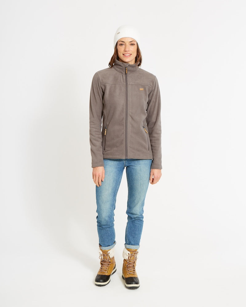 Wanderer II Womens Zip-Up DWR Fleece Jacket
