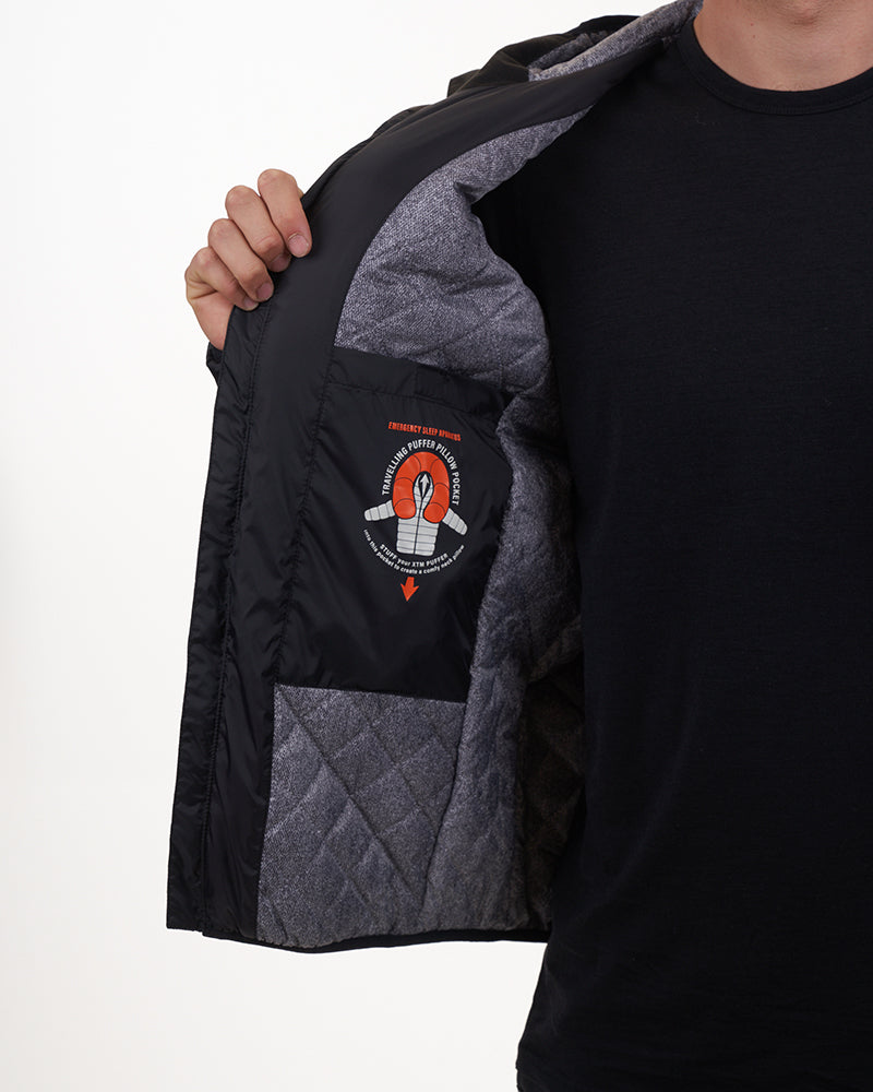 Grazer Hooded Men's Insulated Puffer Jacket