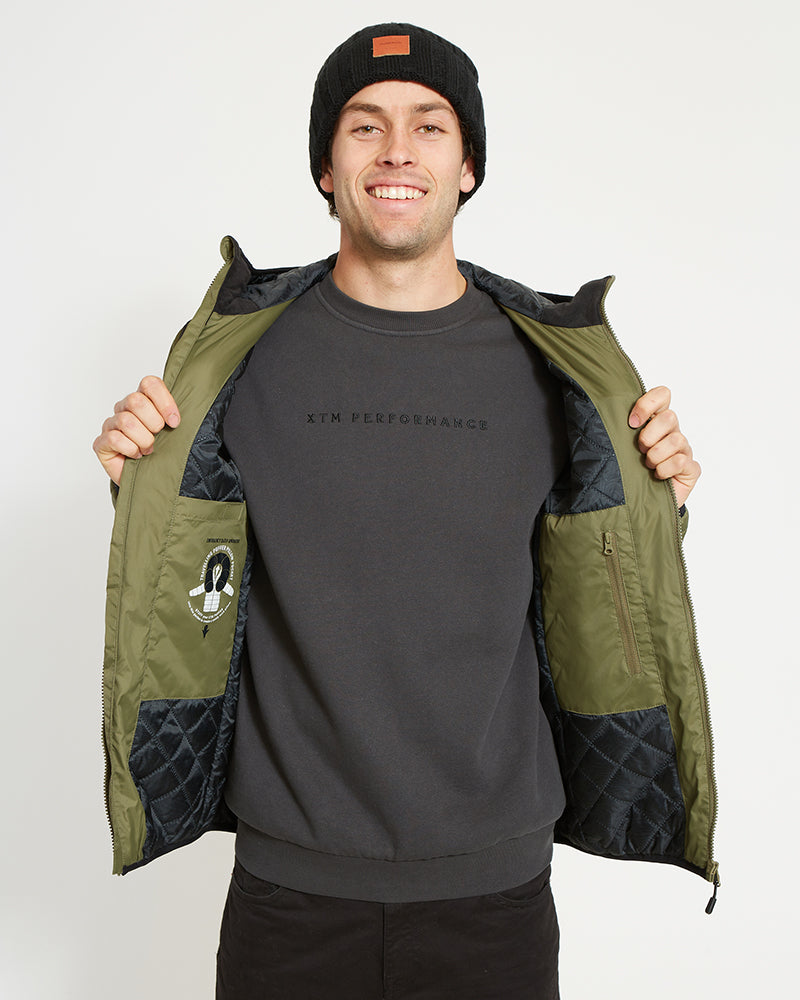 Grazer Hooded Men's Insulated Puffer Jacket