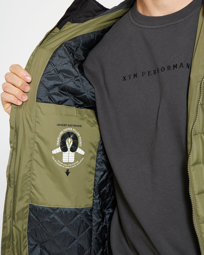 Grazer Hooded Men's Insulated Puffer Jacket