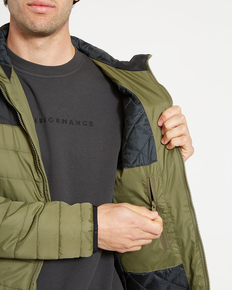 Grazer Hooded Men's Insulated Puffer Jacket