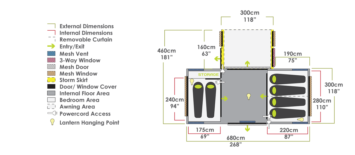 Zempire Pro II V2 Air Tent - Clearance