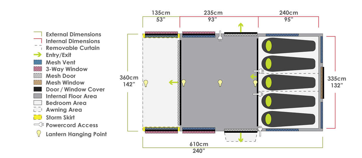 Zempire Pro TL V2 Air Tent