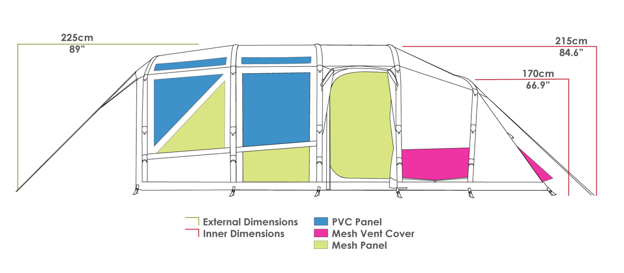 Zempire Pro TL V2 Air Tent