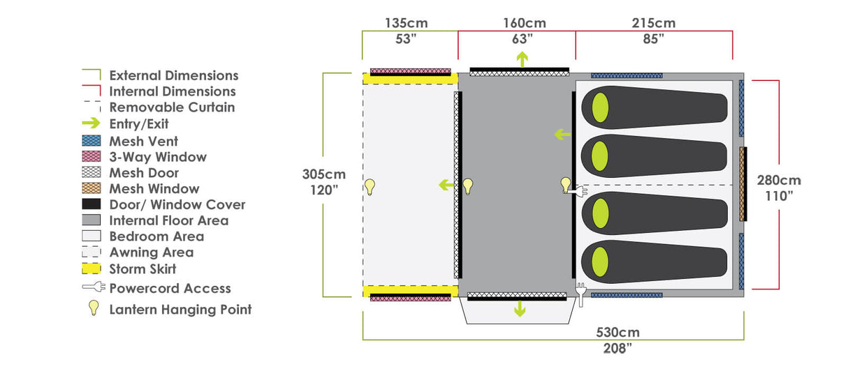 Zempire Pro TM V2 Air Tent