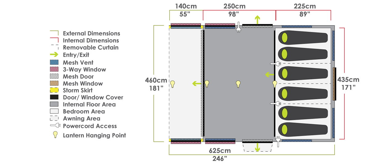 Zempire Pro TXL V2 Air Tent