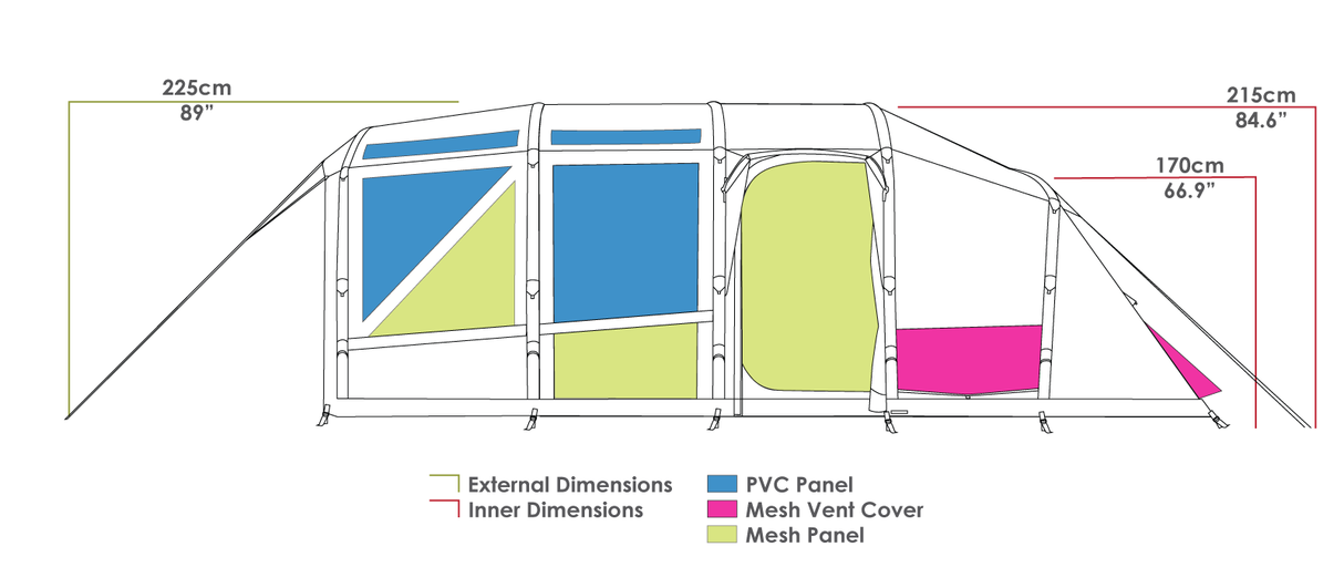 Zempire Pro TXL V2 Air Tent