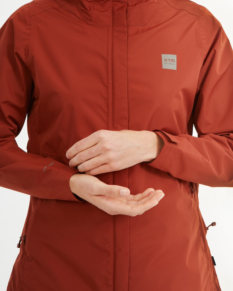 Takayna Womens Premium Packable Waterproof Rain Jacket