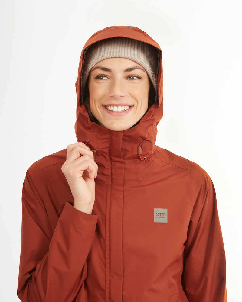 Takayna Womens Premium Packable Waterproof Rain Jacket