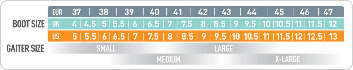 Sea to Summit Quagmire eVent Gaiters