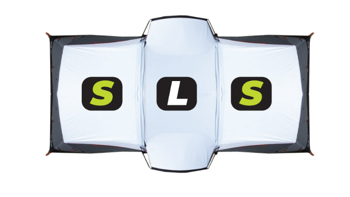 Zempire Shapeshifter 4 Bundle: Sleeping / Living / Sleeping MODULES