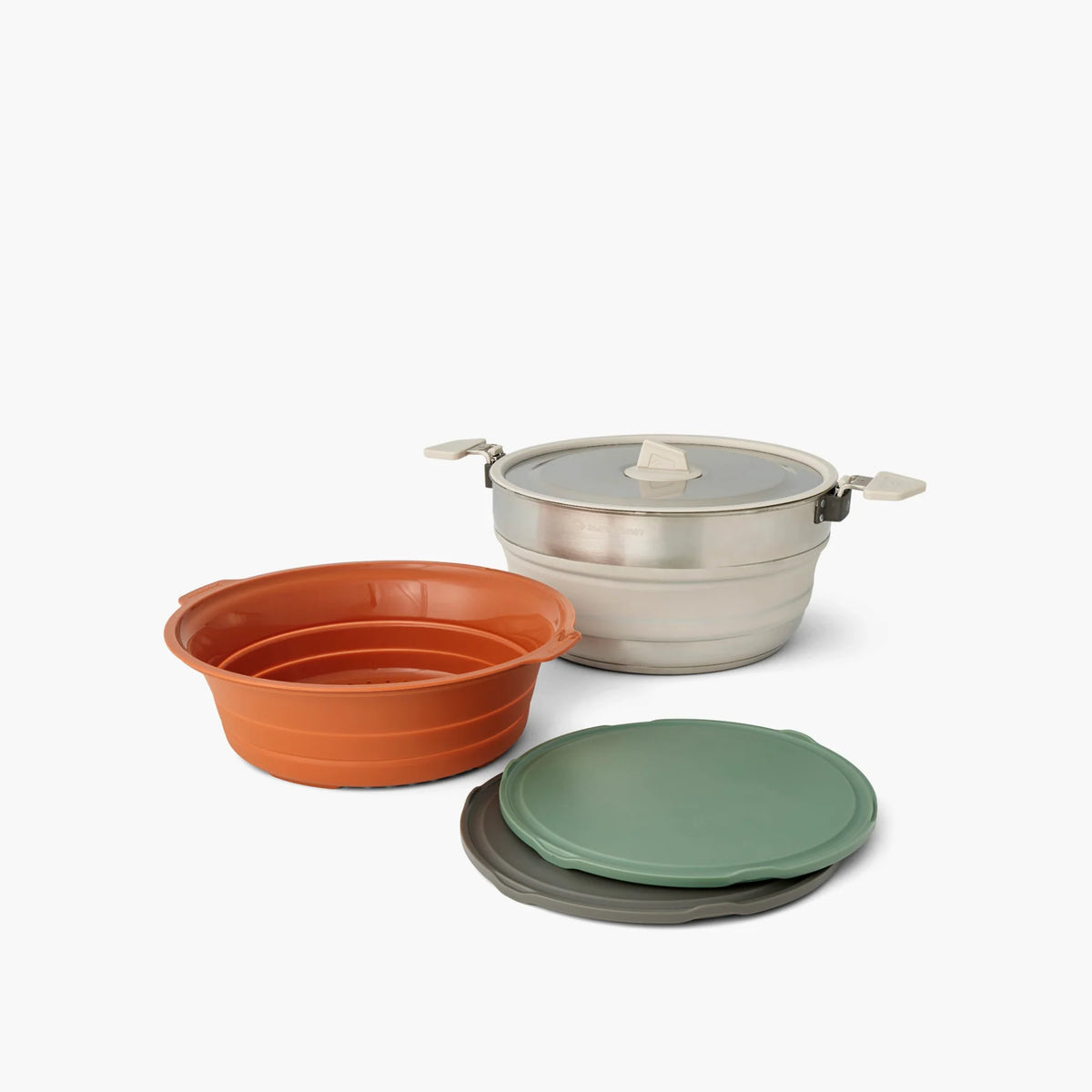 Sea to Summit Detour Essentials Camp Kitchen Kit, set laid out