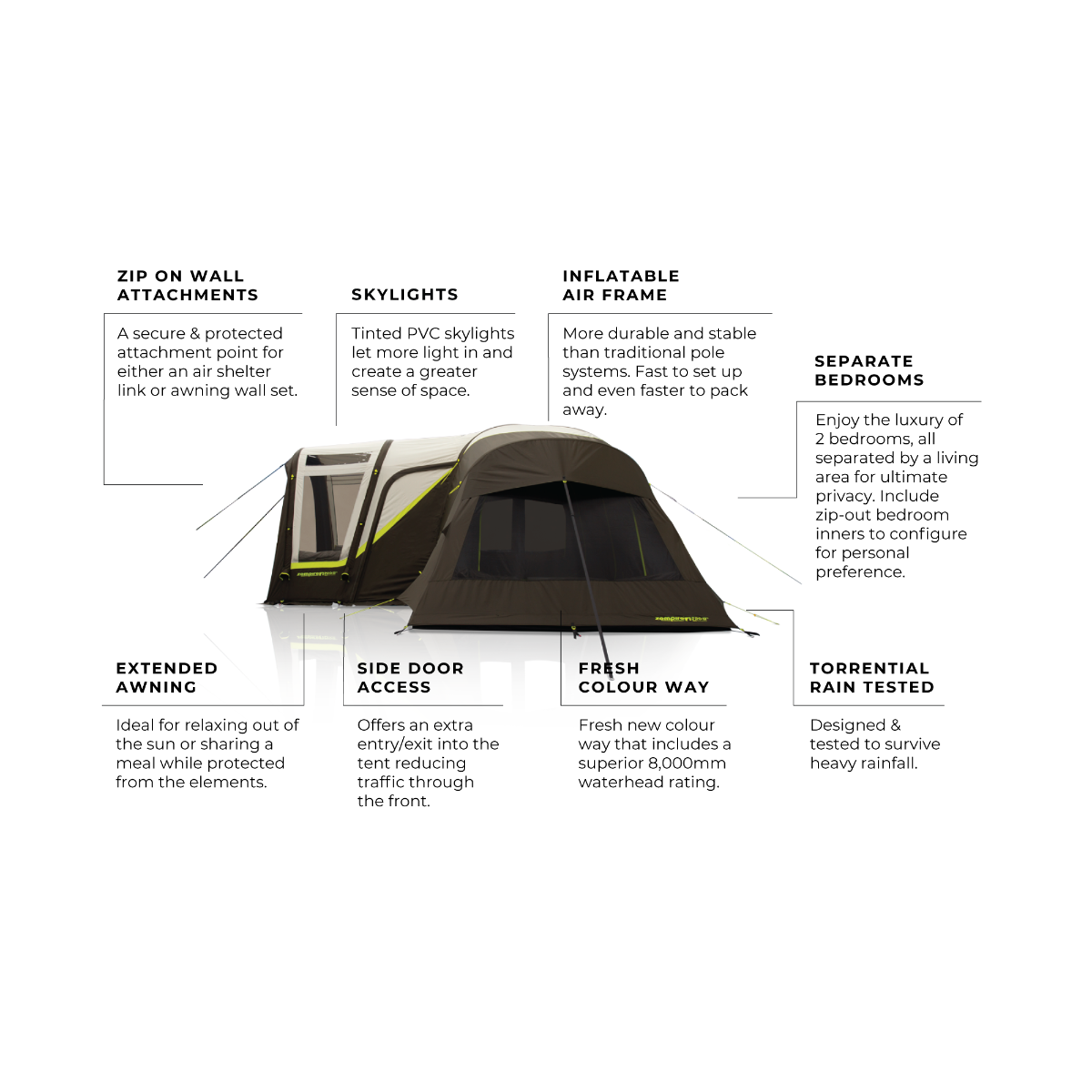 Zempire Pro II V2 Air Tent - Clearance