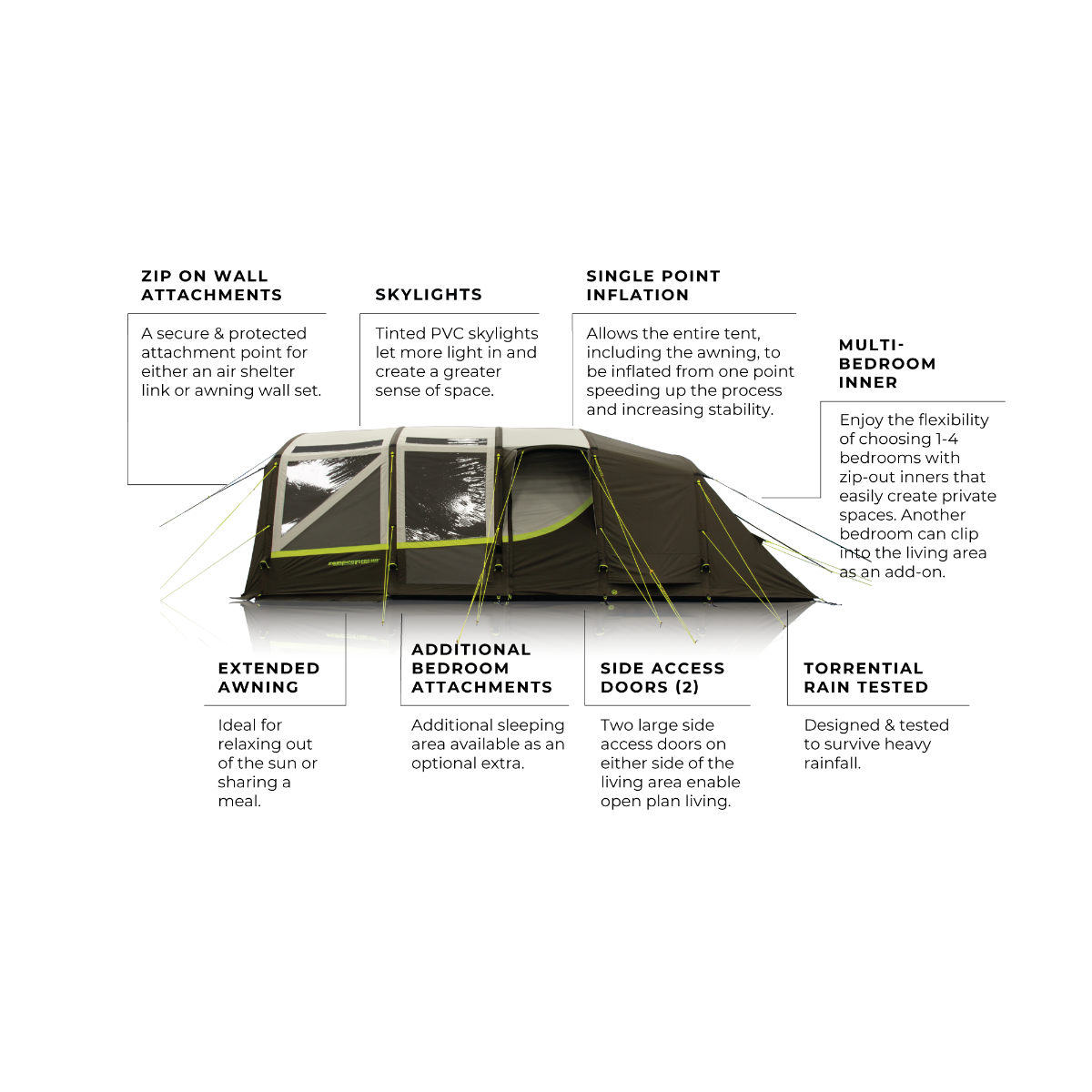 Zempire Pro TXL V2 Air Tent
