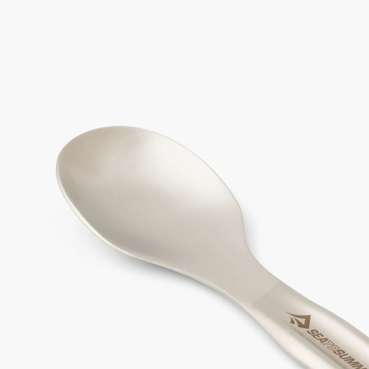 Sea to Summit Detour Stainless Steel Cutlery Set, spoon close-up