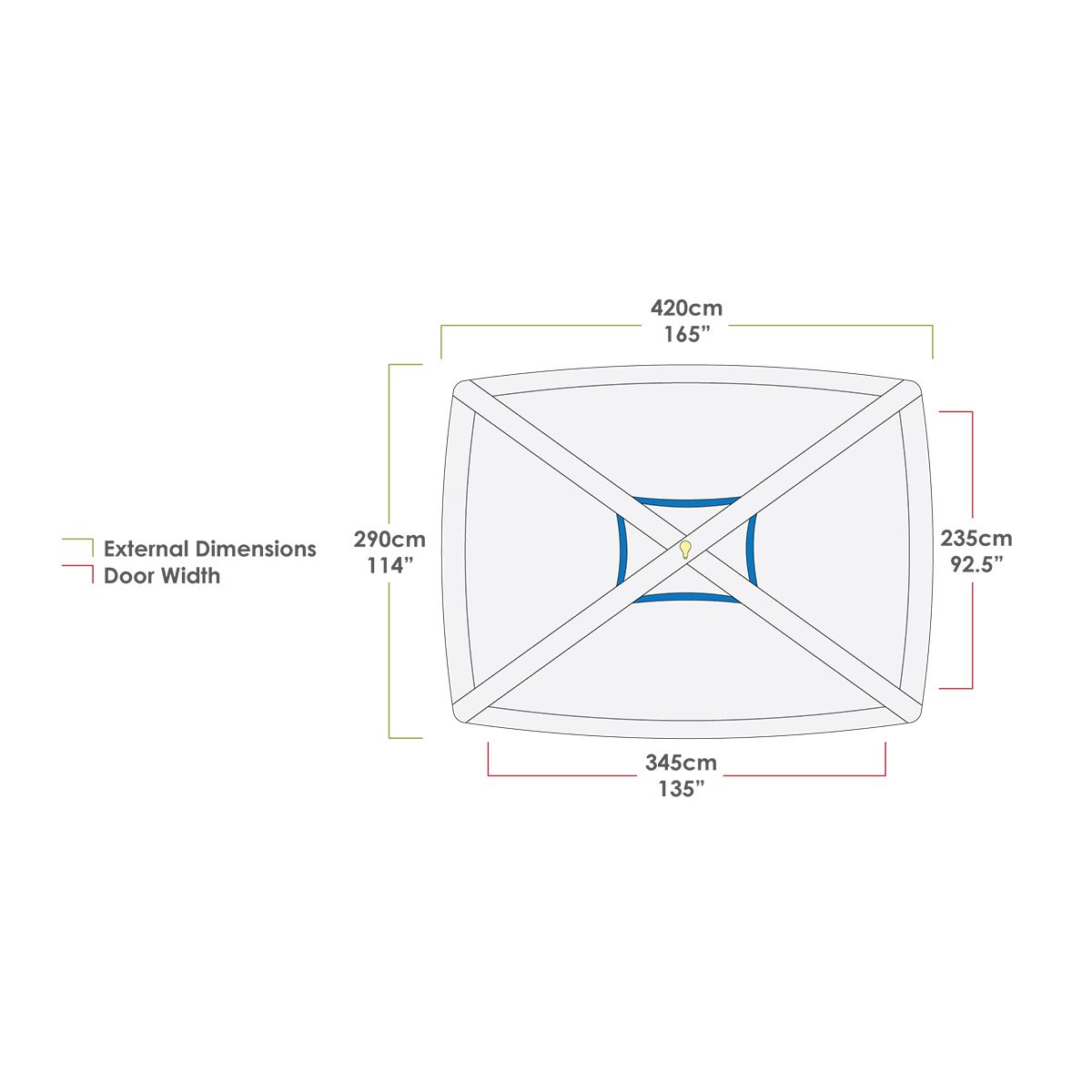 Zempire Roadiebase Air Shelter