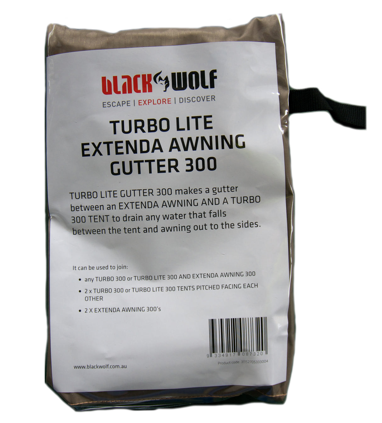 BlackWolf Turbo Tent Extenda Awning Gutter - Clearance