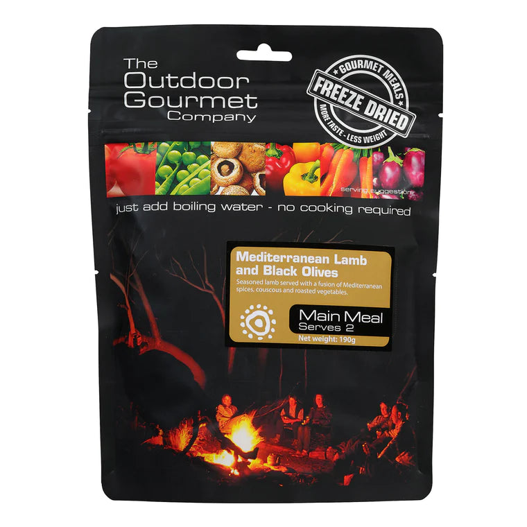 The Outdoor Gourmet Company Mediterranean Lamb with Black Olives