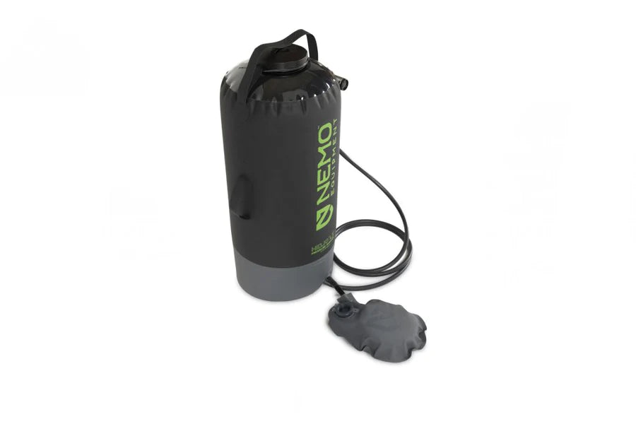 Nemo Helio LX Pressure Shower (Black/Apple Green)