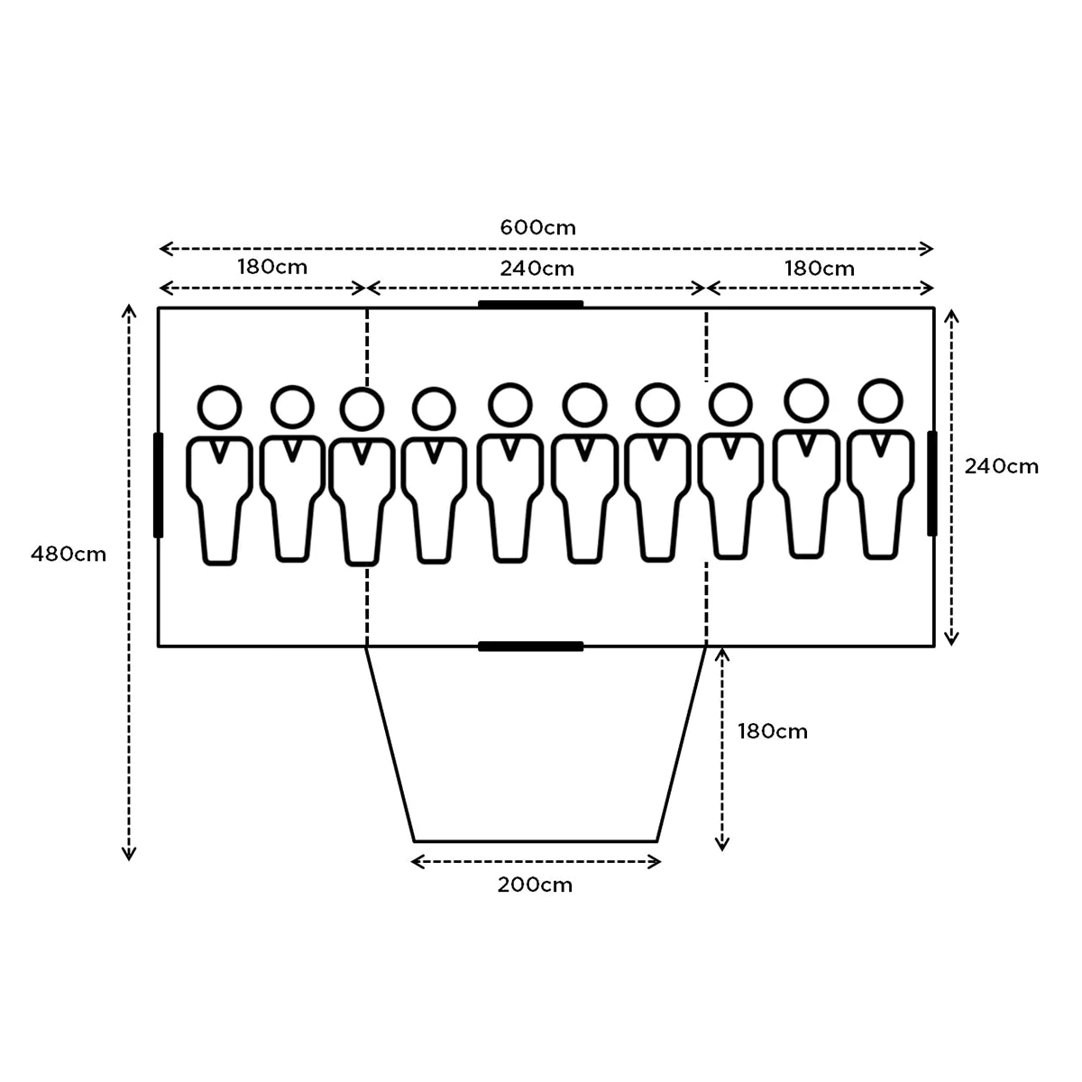 BlackWolf Turbo Lite Twin Tent 240 - Clearance
