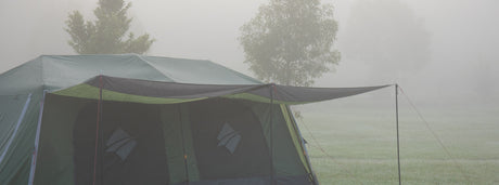 How to prepare for bad weather when camping