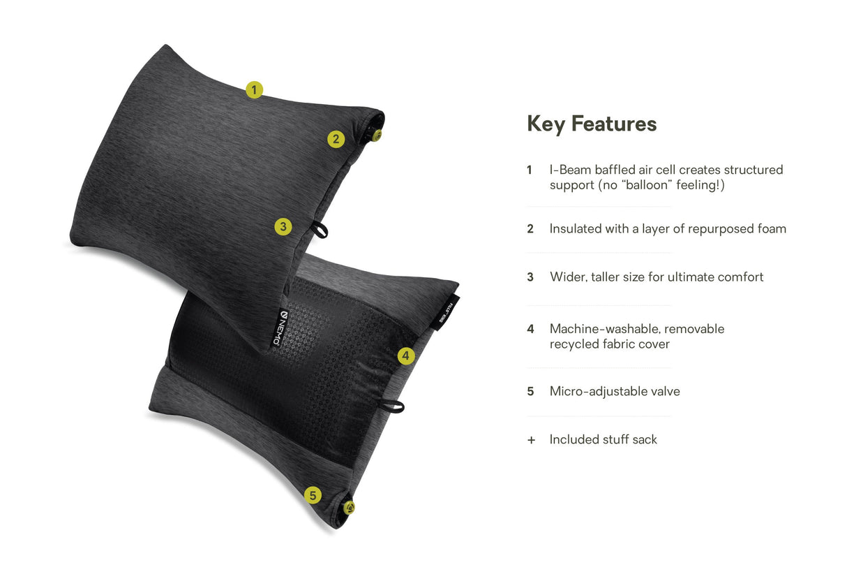 Nemo Fillo King Luxury Camping Pillow