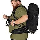 Talon™ 33 Extended Fit Hiking Backpack Black/Coal Grey