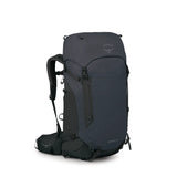 Osprey Kyte LT women's pack in Black, three-quarter view