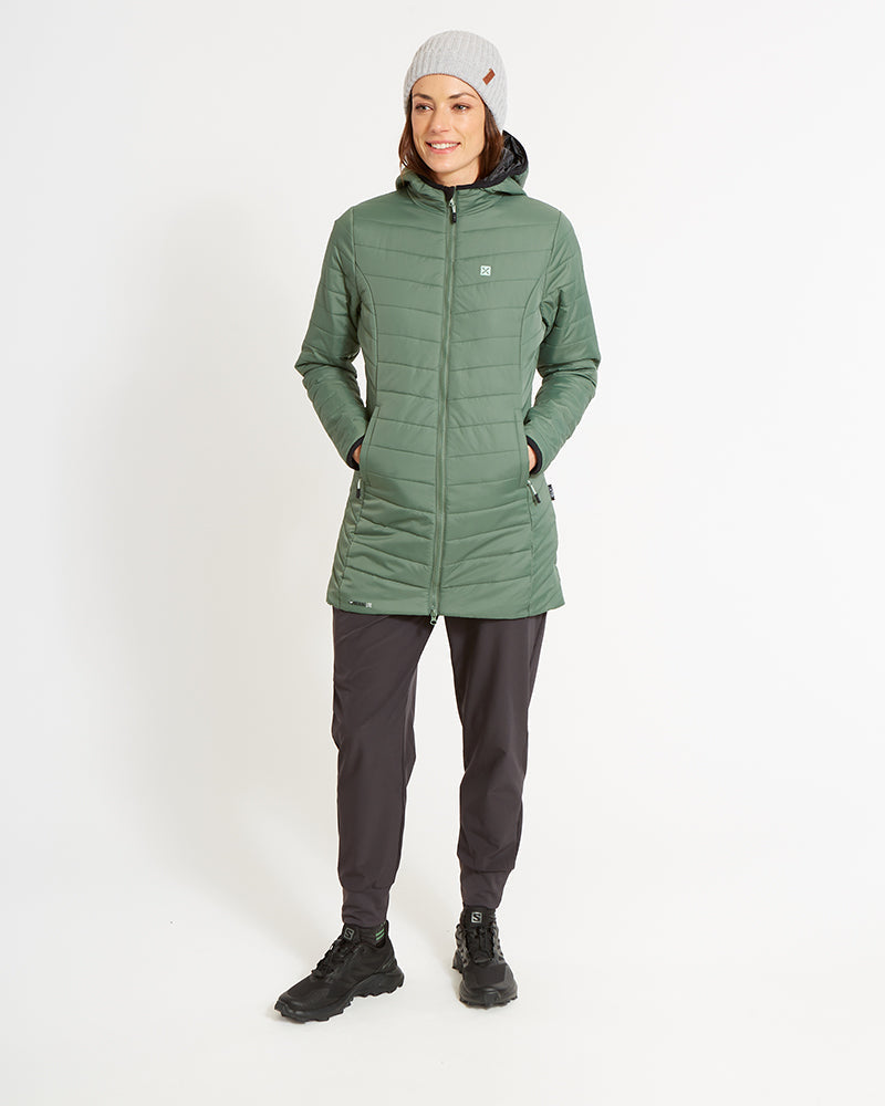 Highlander Longline Ladies Insulated Puffer Jacket