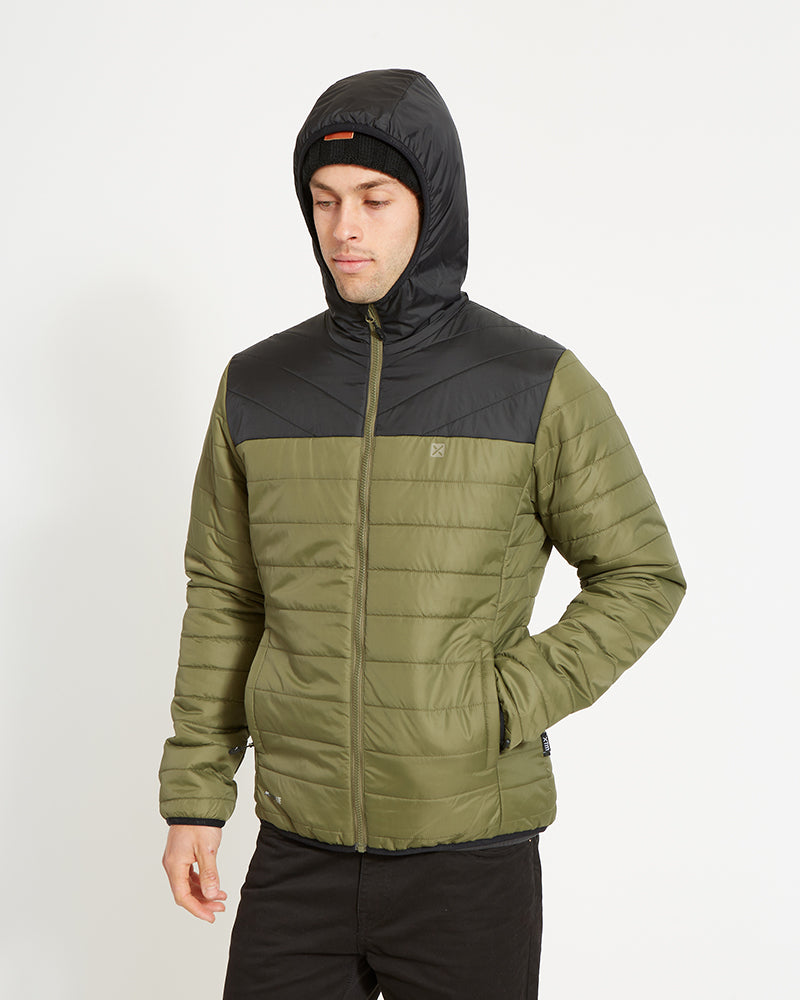 Grazer Hooded Men's Insulated Puffer Jacket