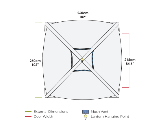 Zempire ShifterBase 2 Air Shelter