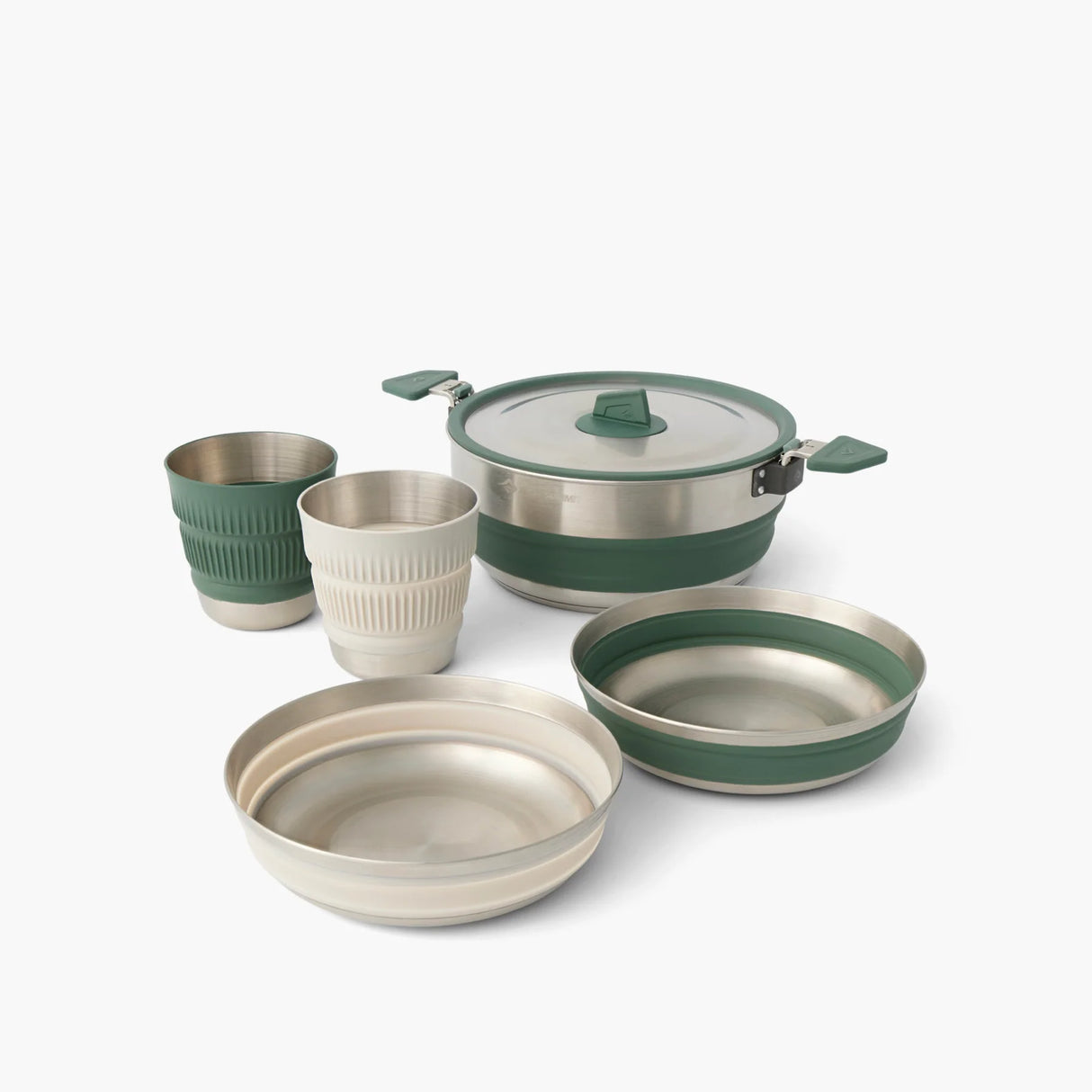 Sea To Summit Detour Stainless Steel One Pot Cook Set [5 Piece] 3L Pot