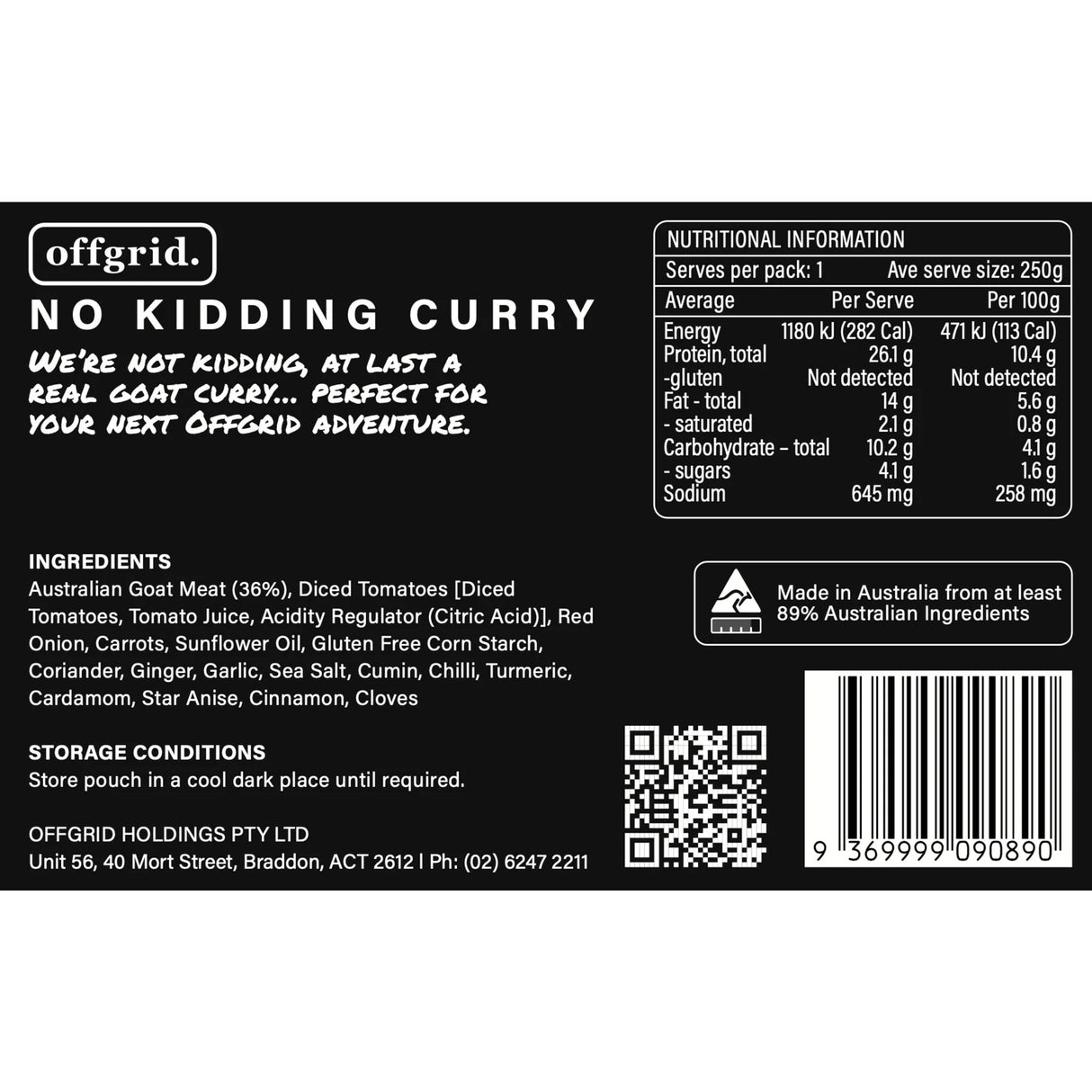 Offgrid Heat & Eat Meals