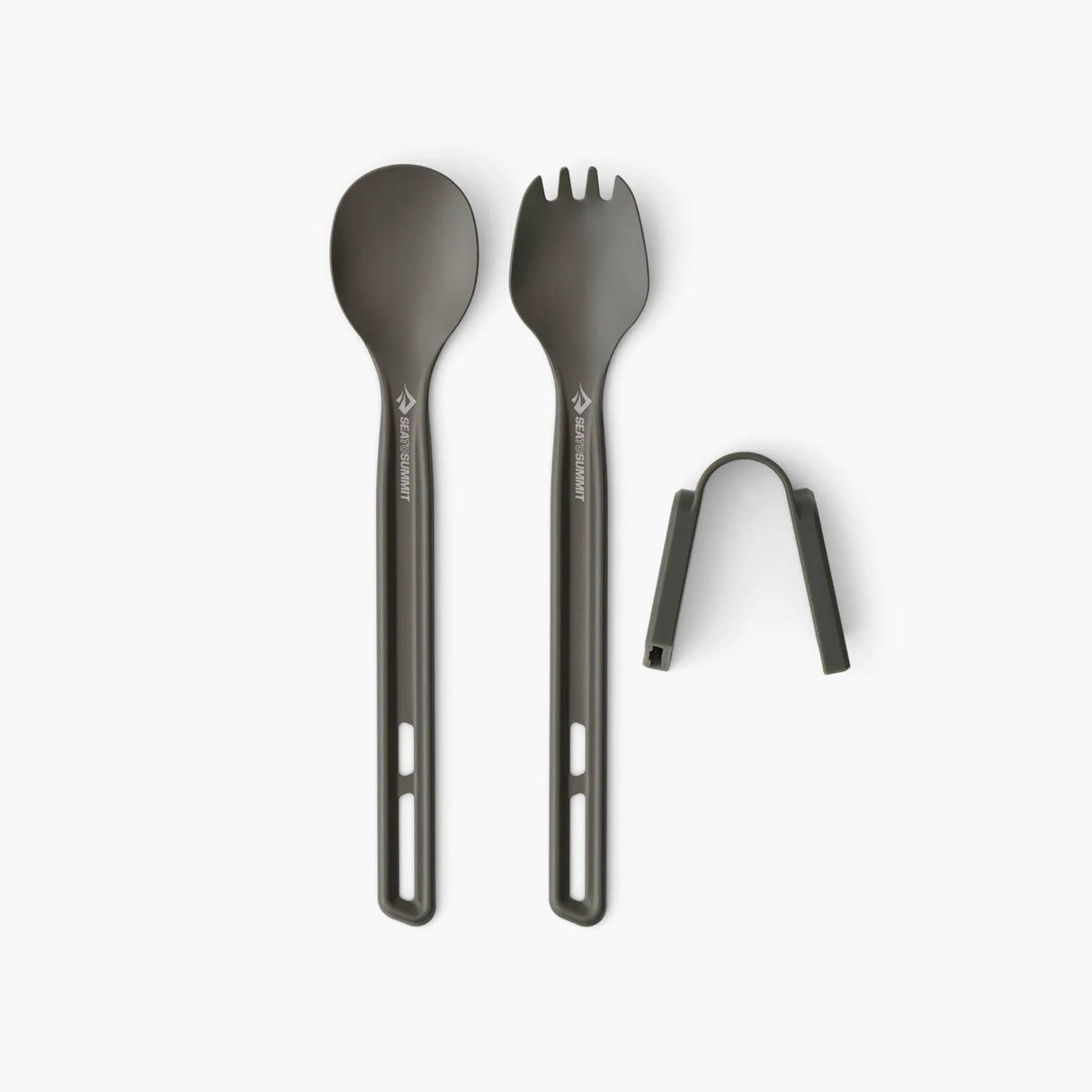 Sea To Summit Frontier UL Cutlery Set [2 Pieces] Long Handle Spoon & Spork