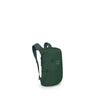 Osprey Ultralight Dry Stuff Pack in Tundra Green, three-quarter view