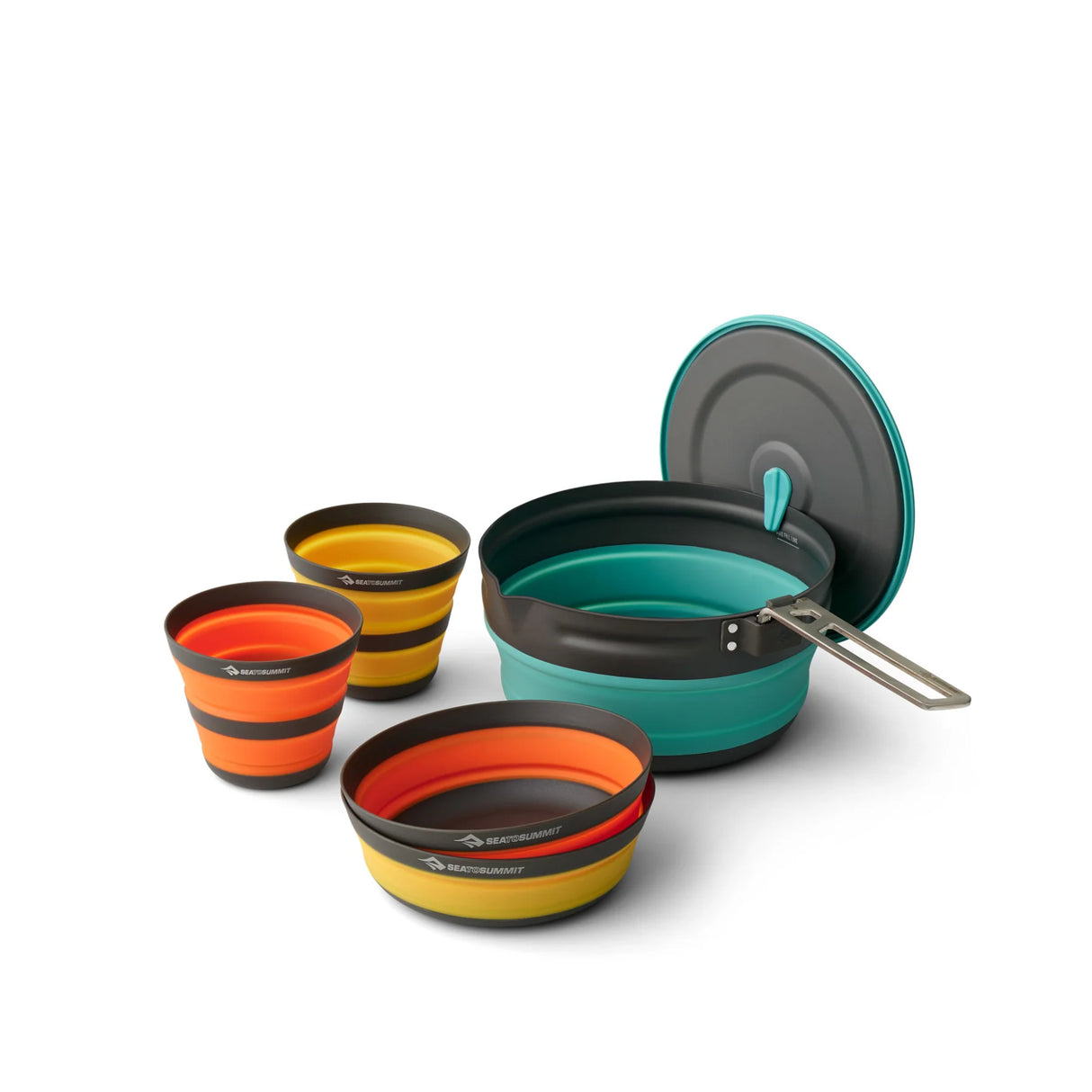 Sea To Summit Frontier UL Collapsible One Pot Cook Set [5 Pieces]