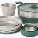 Sea To Summit Detour Stainless Steel One Pot Cook Set [5 Piece] 3L Pot