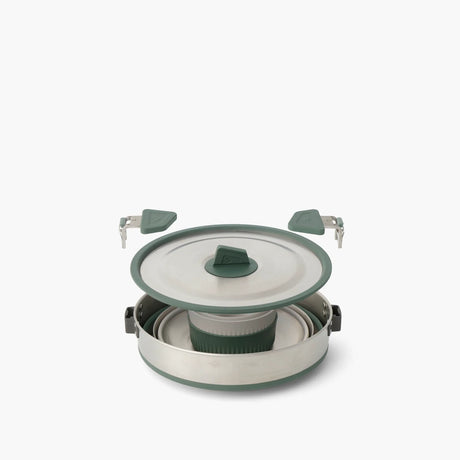 Sea To Summit Detour Stainless Steel One Pot Cook Set [5 Piece] 3L Pot