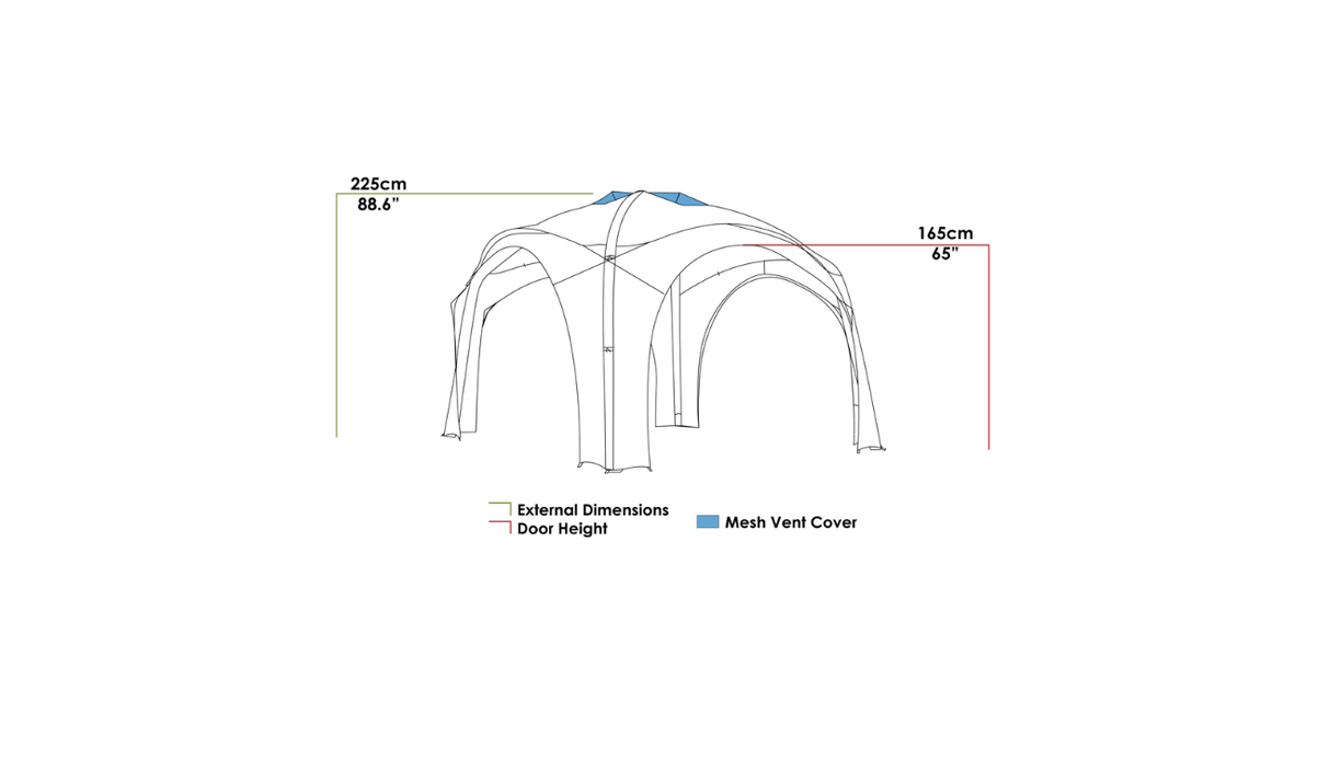 Zempire Speedbase 2 Air Shelter