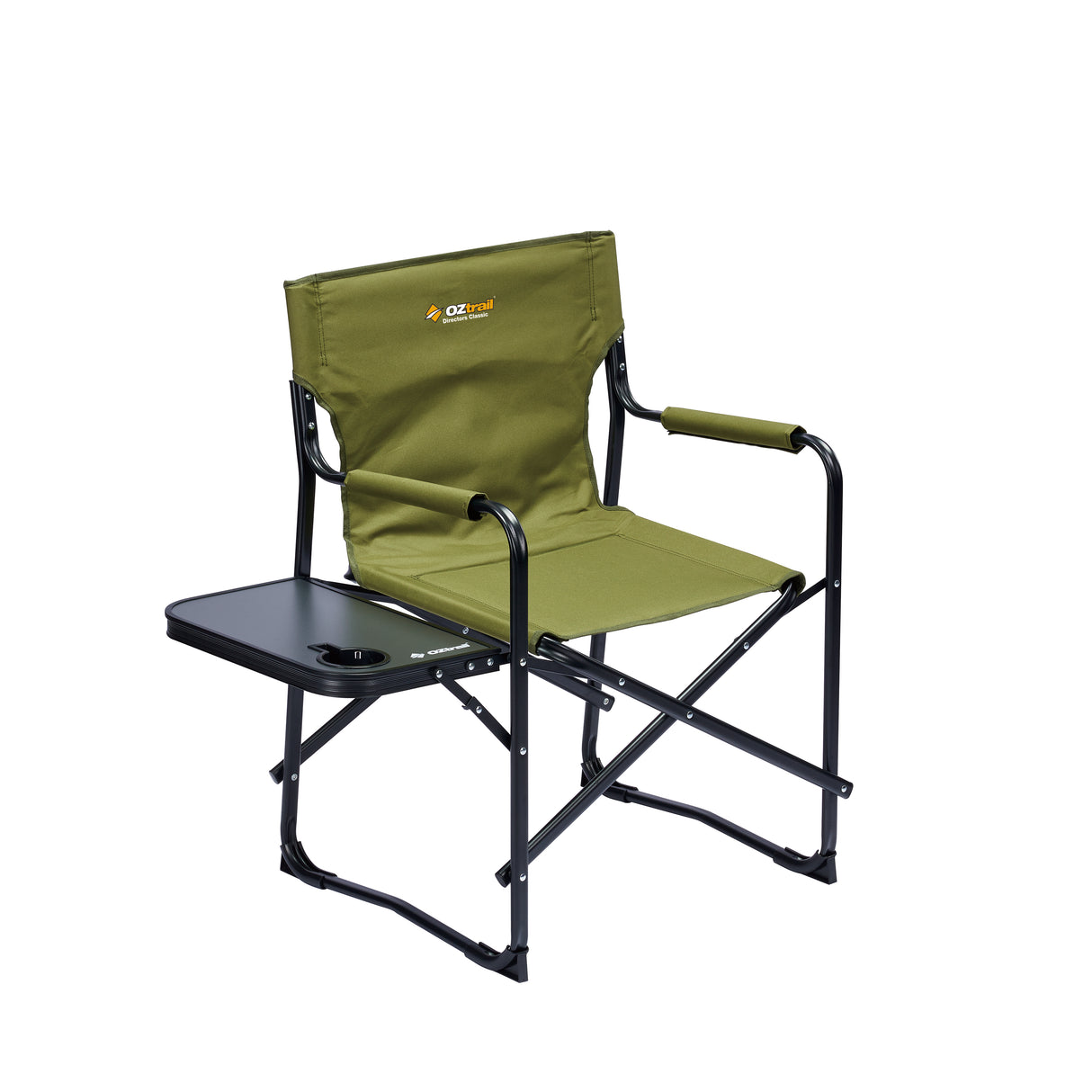 OZtrail Classic Directors Chair with Side Table